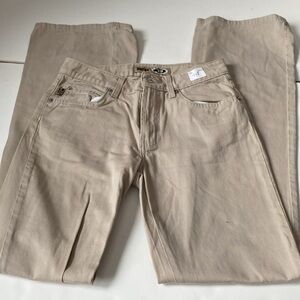 Bongo Tan Flare Pants, Rancher Jeans